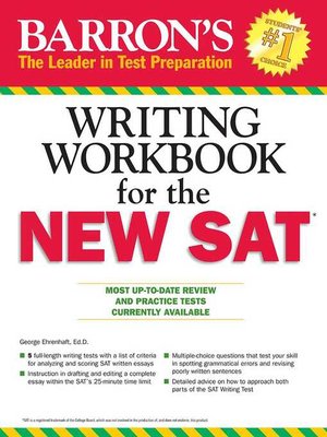 cover image of Writing Workbook for the NEW SAT